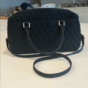 Vera Bradley Black Quilted Handbag